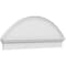 Ekena Millwork Segment Arch Smooth Architectural Grade PVC Combination Pediment, 50"W x 19-3/8"H x 2-3/4"P PEDPC050X195SEG00 - alternate 1
